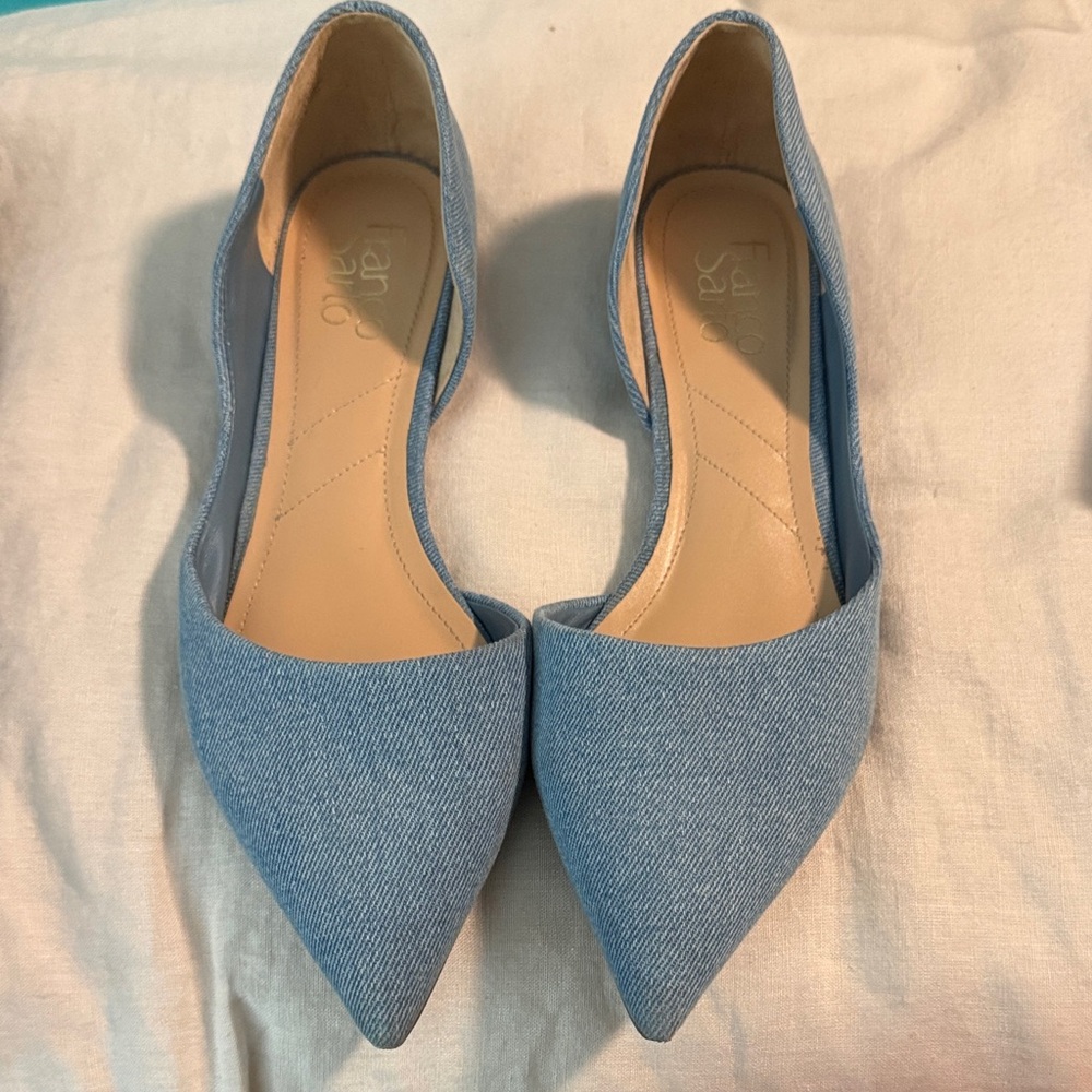 Franco Sarto Denim Flats
